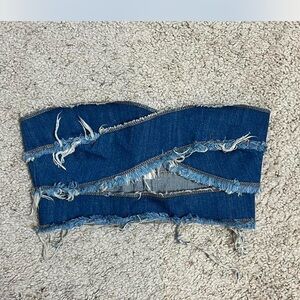 Miista Blue Ranomi Denim Tank Top